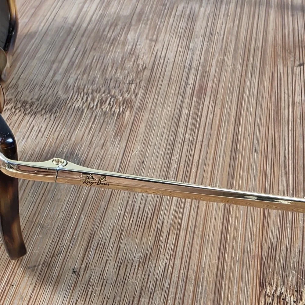 Ray-Ban RB 2419 Olympia Sunglasses Mens 56-14-140 Brown Green Tinted Square